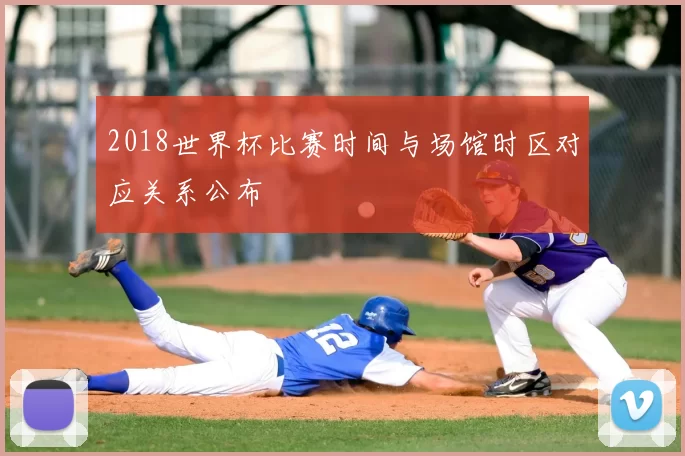 2018世界杯比赛时间与场馆时区对应关系公布